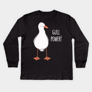 Gull Power Kids Long Sleeve T-Shirt